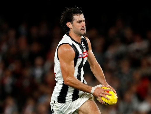 Brodie Grundy is looking to expand his repertoire as the Pies’ No.1 ruckman.
