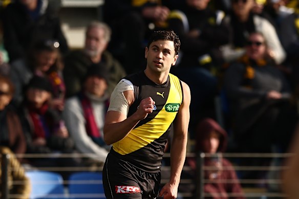 Tim Taranto was outstanding for Richmond.