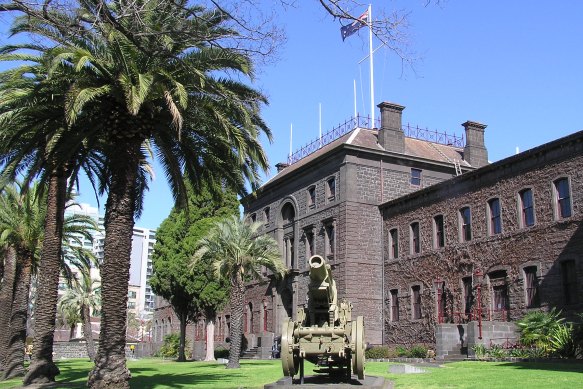 Victoria Barracks on St Kilda Road in Melbourne 