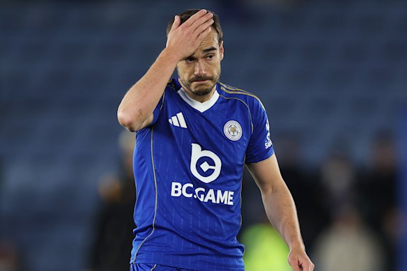 Harry Winks after Leicester were relegated to League One.