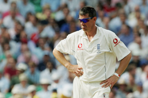 Ashley Giles during his playing days for England.