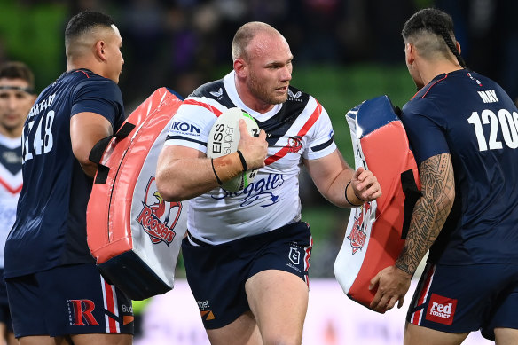Matt Lodge has been a revelation since arriving at the Roosters.