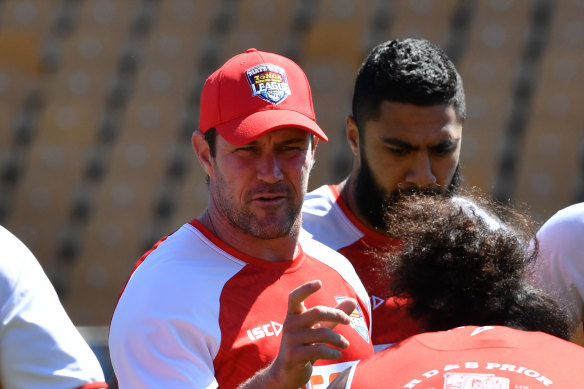 Kristian Woolf has the backing of the Tongan star players.