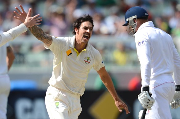 Mitchell Johnson’s column criticising David Warner’s hopeful swan song has drawn criticism.