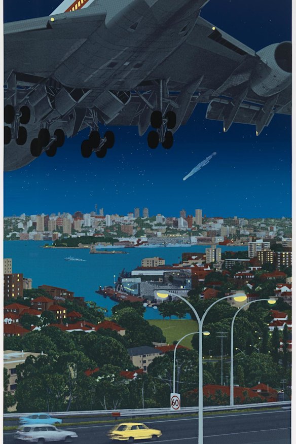 Sally Robinson’s Halley’s Comet, 1986.