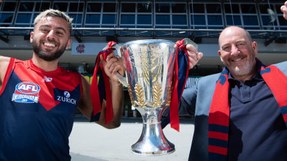 Melbourne’s Cup day: Demons diehards ready for their day in the sun after drought-breaking flag