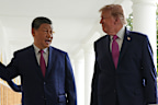 Donald Trump and Xi Jinping.