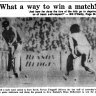 From the Archives, 1981: One ball dents Australia’s image as a sports nation