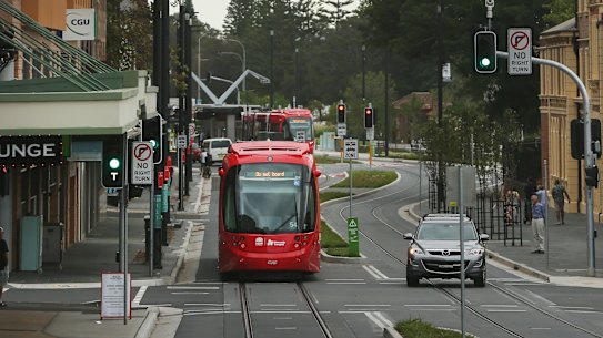 Newcastle Transport was forced to bring a reserve tram onto the tracks for the second time in 36 hours on Thursday.