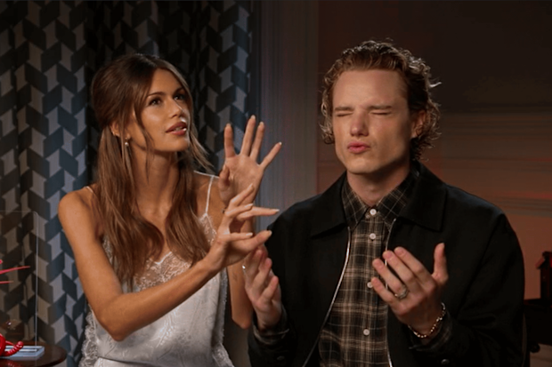 Kaia Gerber and Graham Campbell talk to nine.com.au about The Shards