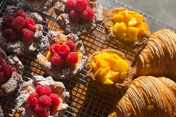 The raspberry danish is an Amann Patisserie favourite.