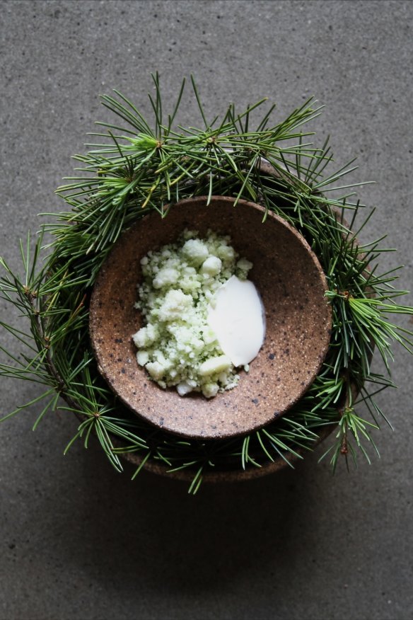 One of the dishes from the degustation.
