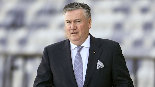 Former Collingwood president Eddie McGuire.