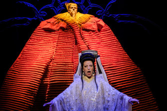 Graeme Murphy’s production of Puccini’s opera Turandot is showing at the Sydney Opera House until March 14.
