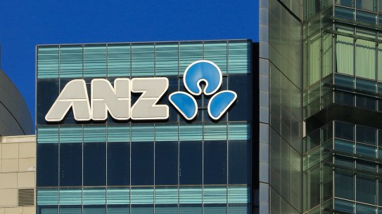 Photo of ANZ Australian and New Zealand Banking Corp building on Castlereagh Street, Sydney, 2 October 2020   Credit: Will Willitts