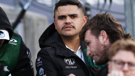 On track: Latrell Mitchell is on track to return from a calf injury