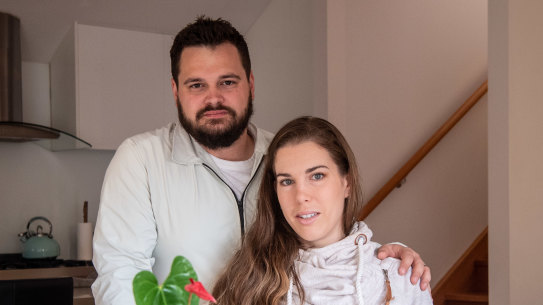 Cameron and Amanda McKnight will have to work for a few more years to save to build a house on the land they are hoping to buy in Preston.