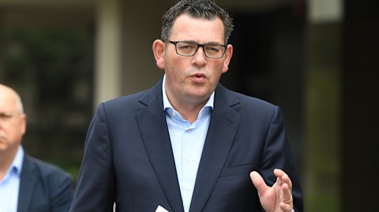 Victorian Premier Daniel Andrews detailed an economic assistance package on Saturday.