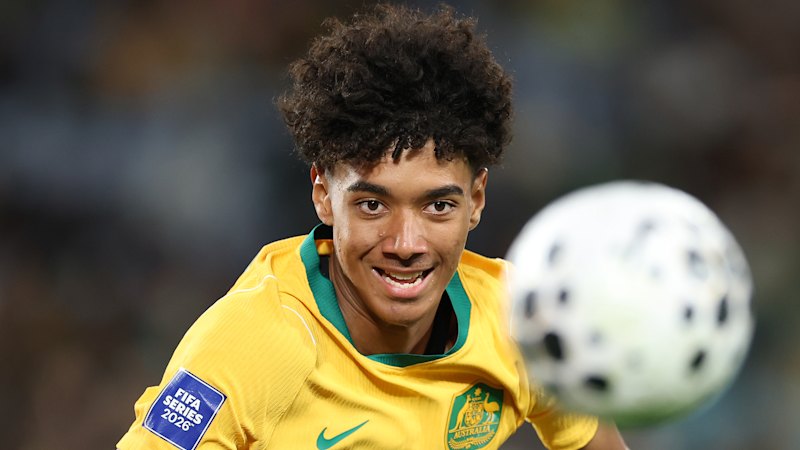‘This kid just gets on with it’: A teenage World Cup bolter emerges for Socceroos
