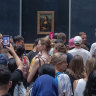 Of the nine million visitors to the Louvre each year, 70 per cent are there just for a glimpse of the Mona Lisa.