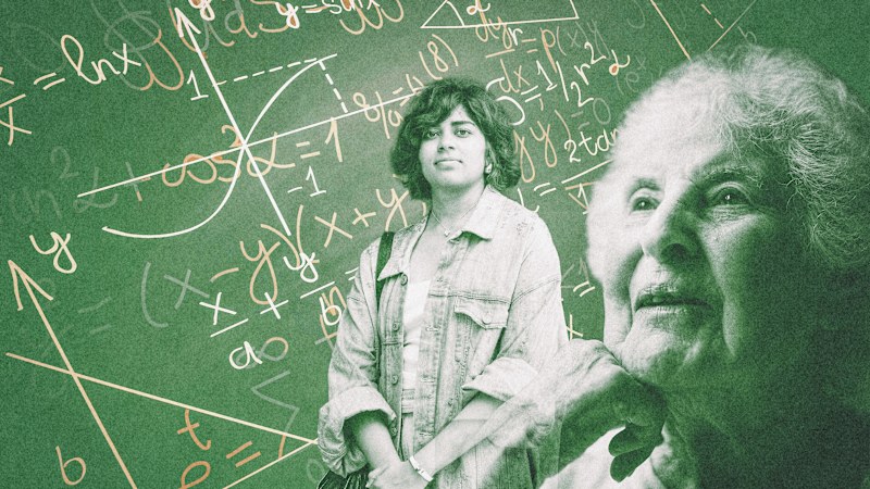 The 92-year-old mathematician and the teenage apprentice