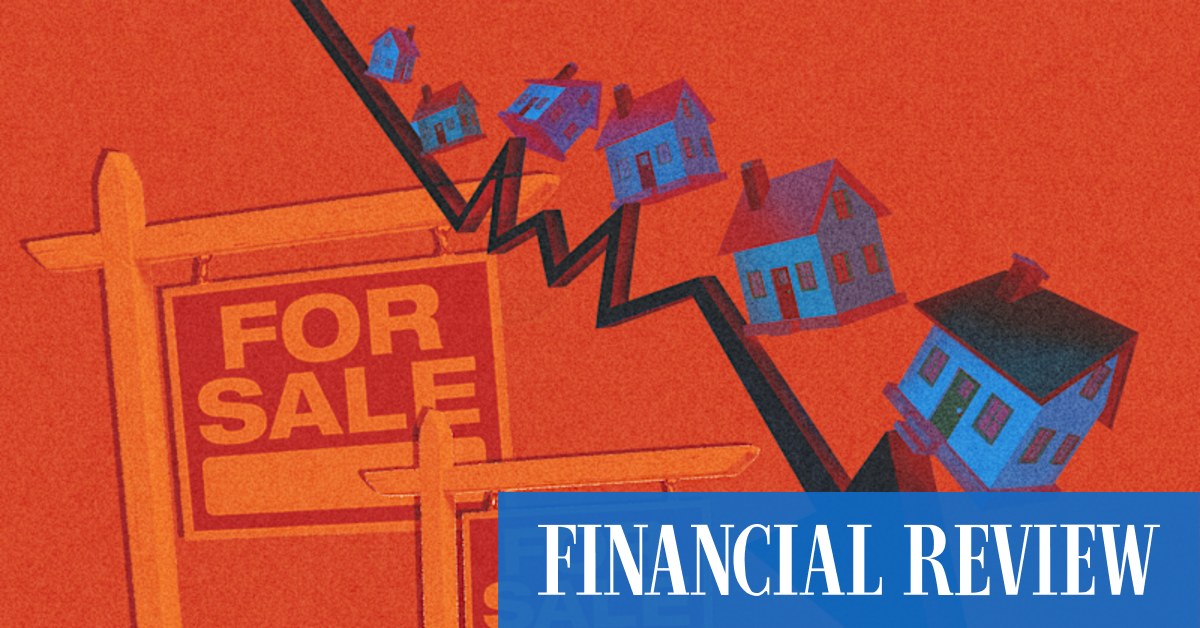 afr.com - Lucy Slade - The property downturn metric coming for industry, states