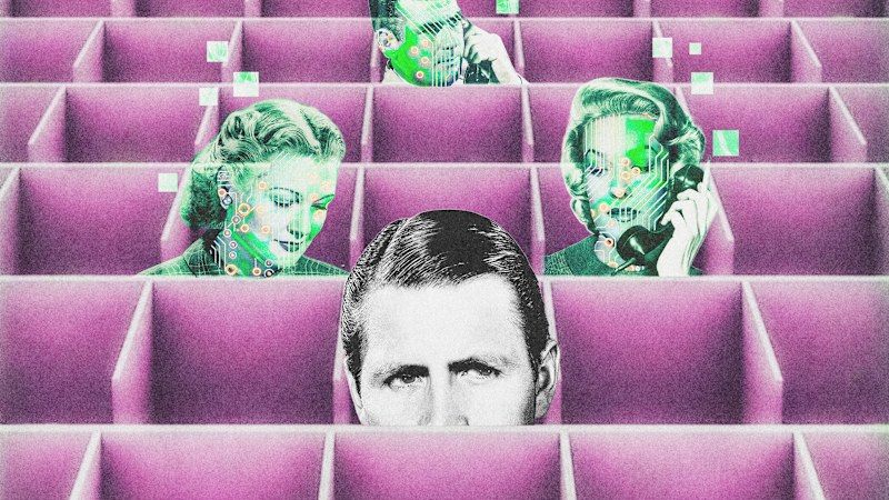 How the office became a lonely, joyless place