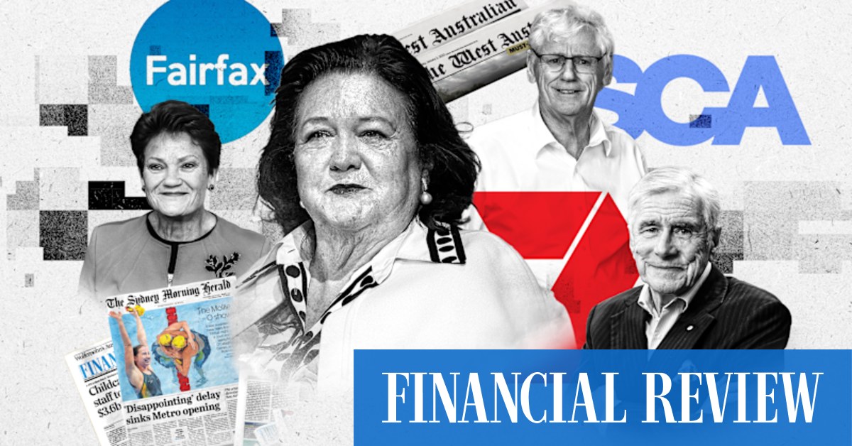 afr.com - Sam Buckingham-Jones - From The Simpsons to Southern Cross: Gina Rinehart's long media play