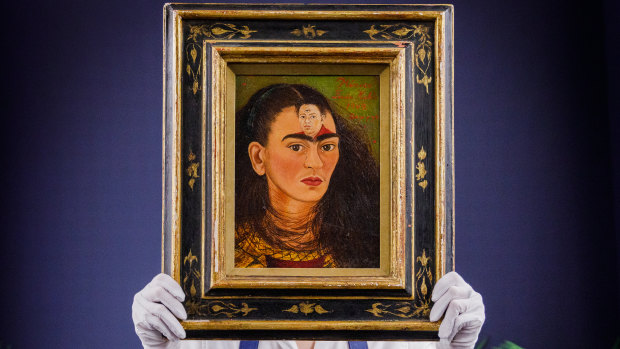 Frida Kahlo self-portrait sells for record $48 million