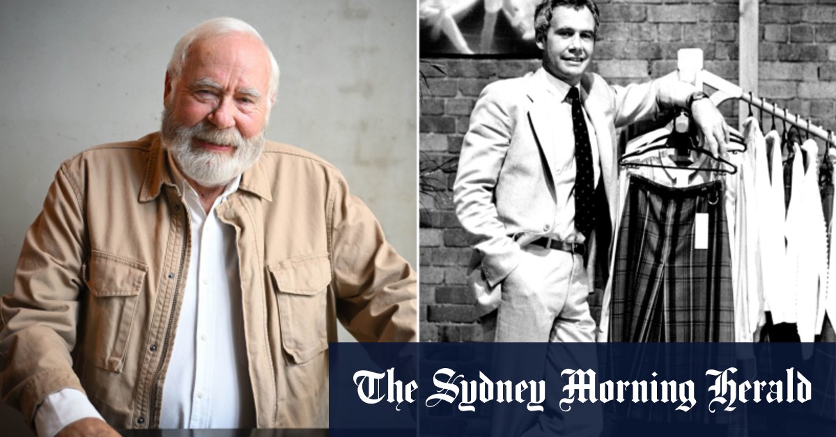 Er prägt seit 50 Jahren die Art und Weise, wie sich Australier kleiden ...