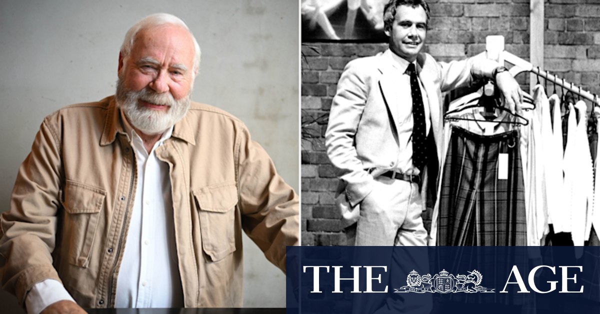 He’s shaped how Australians dress for 50 years. And he’s far from done