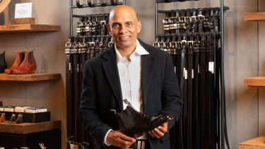 RM Williams chief executive Raju Vuppalapati is looking at more Australian leathers.