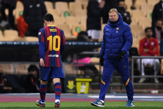 Messi Sees Red Athletic Beat Barca In Spanish Super Cup