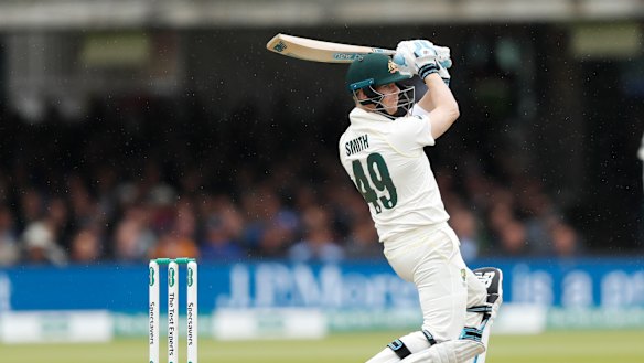 Prior to his nasty knock to the neck, Steve Smith had been in rare form.
