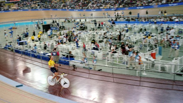 The venue in its glory days.