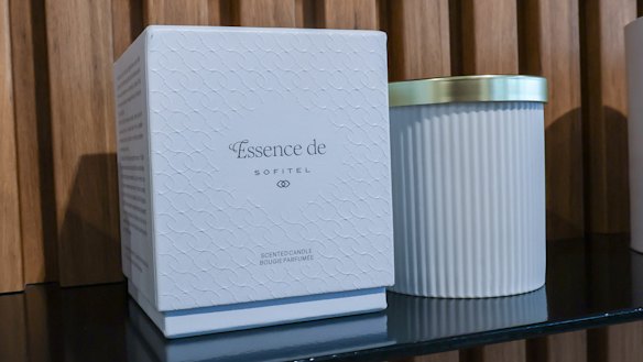 Sofitel sells its signature scent, “Essence de Sofitel”, as a candle.