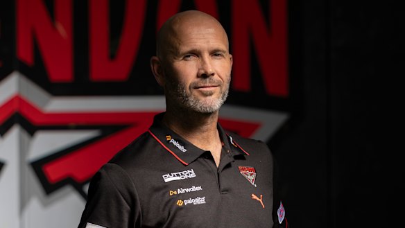 McVeigh, who played 232 games for the Bombers, is the new Essendon coach.