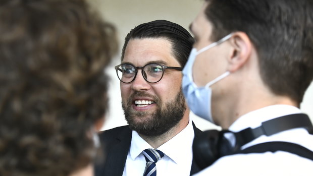 Sweden Democrats party leader Jimmie Akesson, the party has altered Sweden’s politics.
