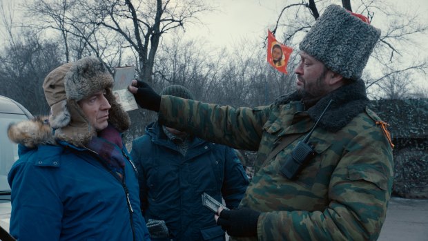 The film is set in Donbass in Ukraine.
