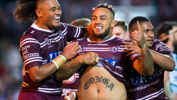 Manly prop Addin Fonua-Blake is a proud son of Tonga.