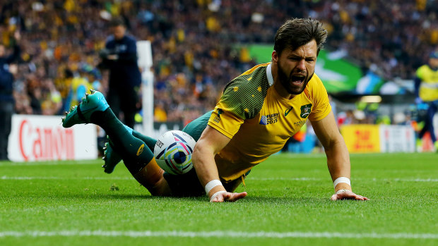 Surprise call-up: Adam Ashley-Cooper has joined the Wallabies in Japan.