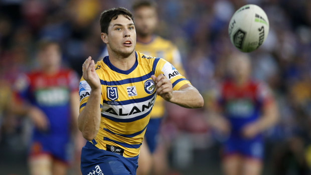 Unavailable: Parramatta didn't want playmaker Mitchell Moses featuring in the clash against Fiji.