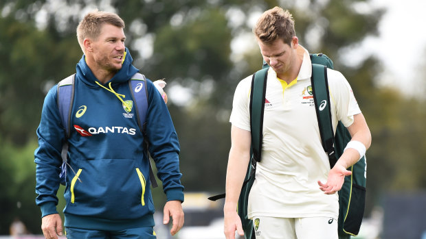Steve Smith and David Warner were spoke candidly to teammates as part of their reintegration last year.