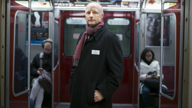 Andy Byford, the former chief operating officer of NSW Railcorp, is the new head of the New York transit system.