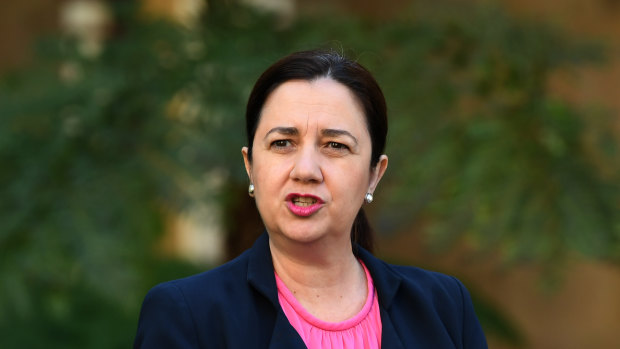 Queensland's Premier Annastacia Palaszczuk is happy with the low case numbers returning.