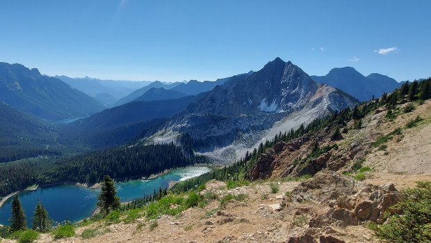 Bear Lake is popular with hikers, with trails, waterfalls and lakes.