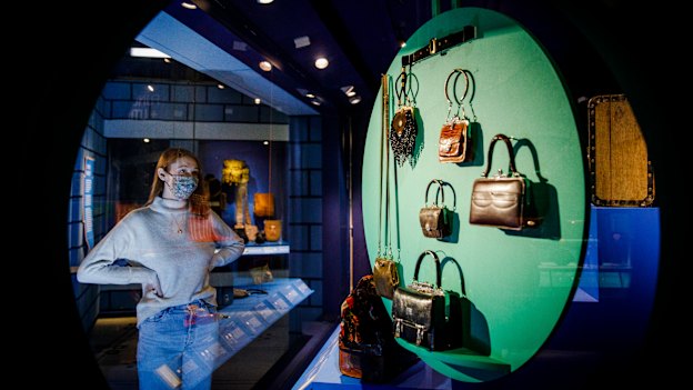 Bags from history at the Victoria and Albert Museum.