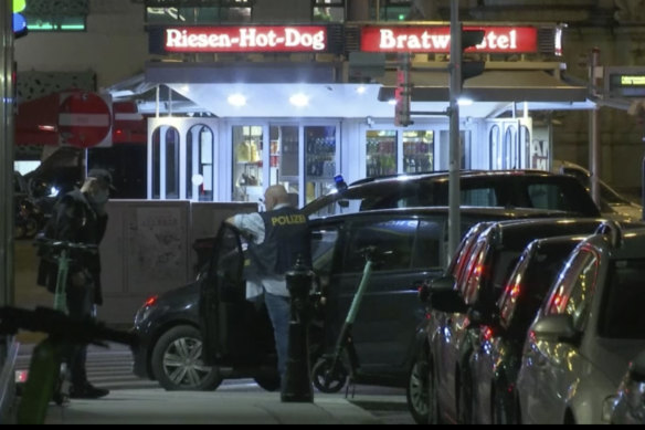 Austrian police say several people have been injured and officers are out in force following gunfire in the capital Vienna.