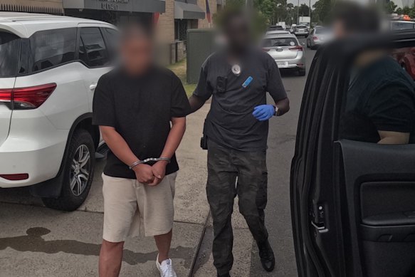 Four men were arrested over their alleged involvement in the money laundering syndicate.