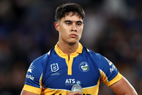 Parramatta rising star Blaize Talagi.